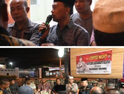 Duduk Bersama,Ngopi Bersama:Kapolres Labusel dan Warga Torgamba Mantapkan Kolaborasi Keamanan