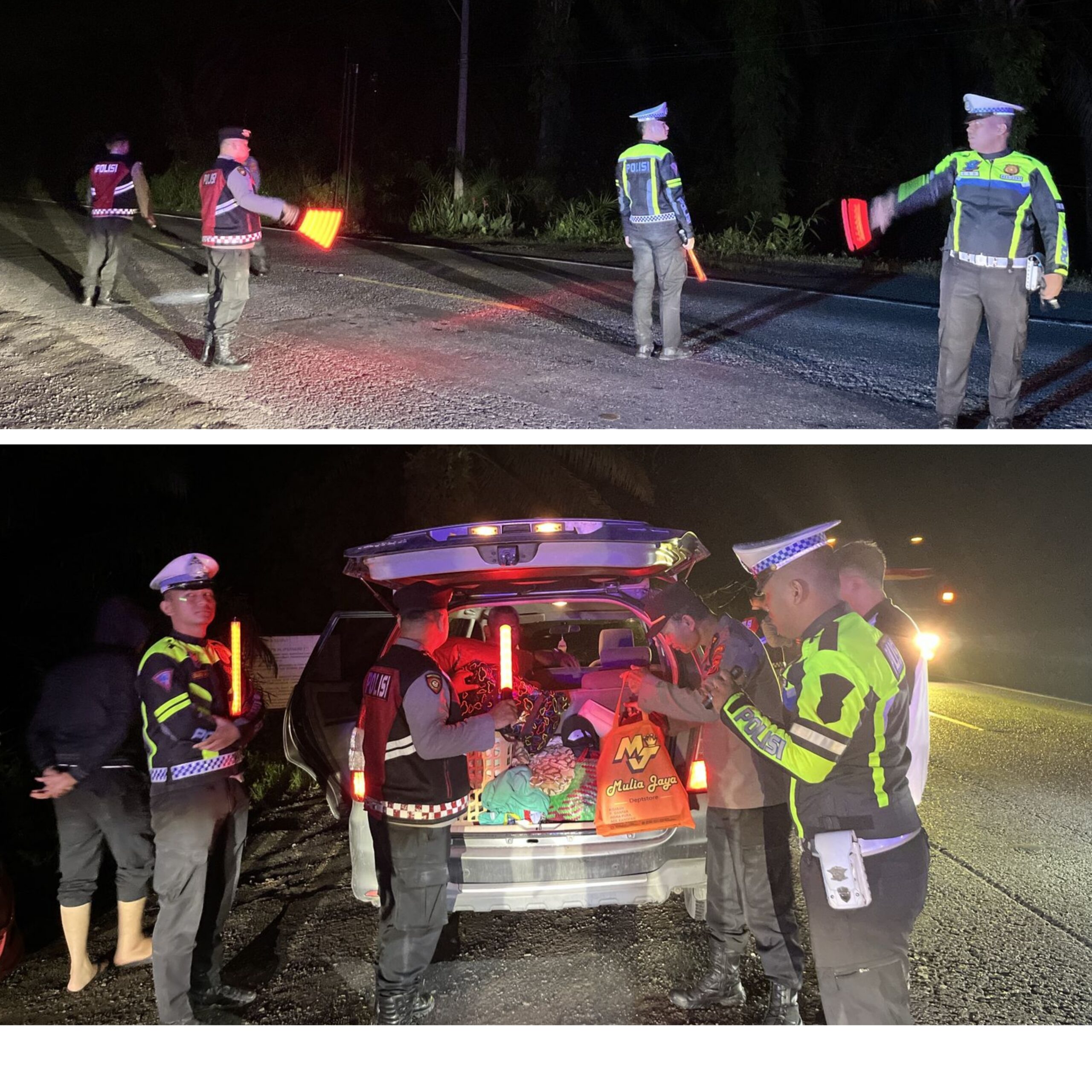 Malam Aman Terkendali,Polres Labusel Gencar Razia Antisipasi Narkoba dan 3C