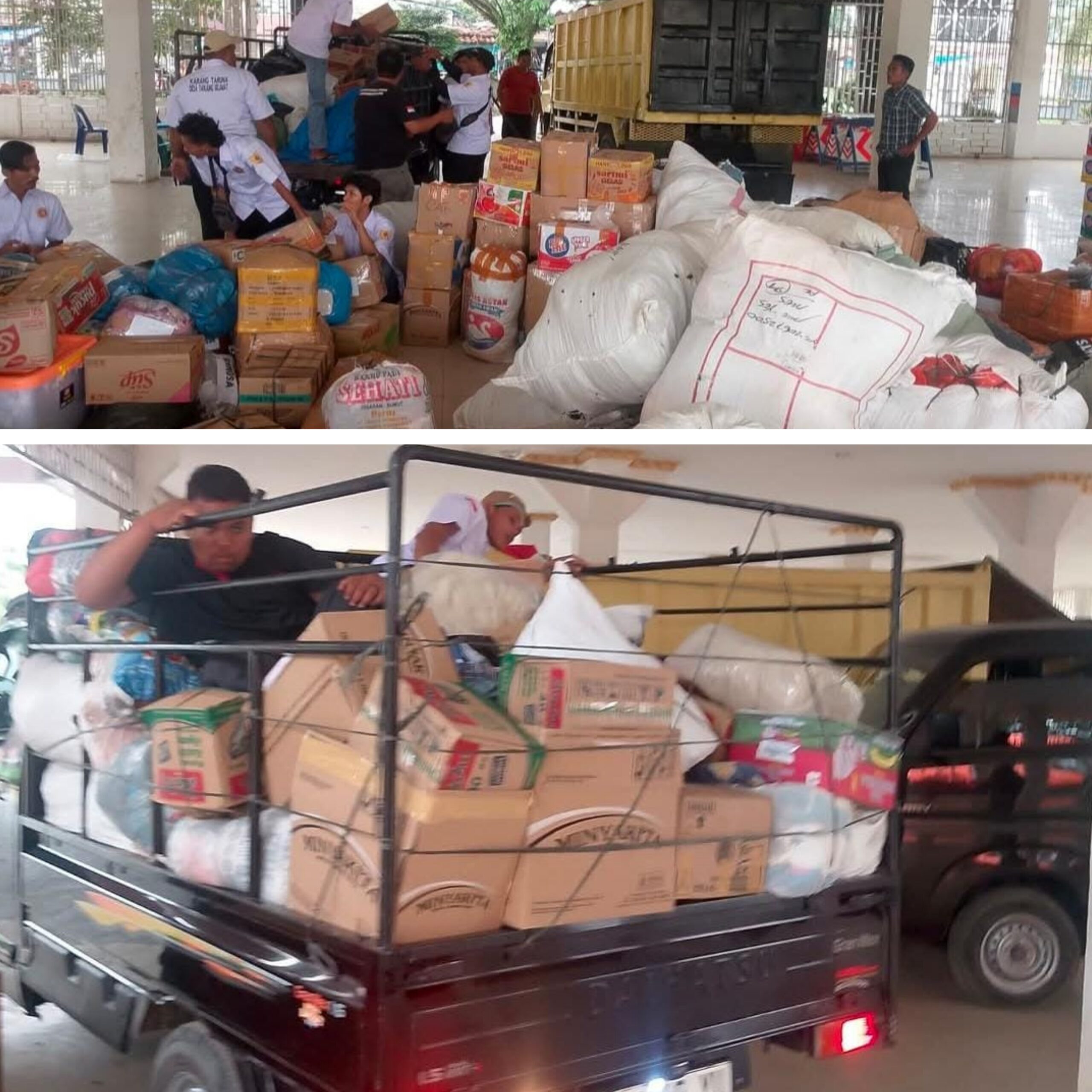 Solidaritas Tanpa Batas:Karang Taruna Labusel Kirim Bantuan Besar untuk Korban Bencana Tapanuli