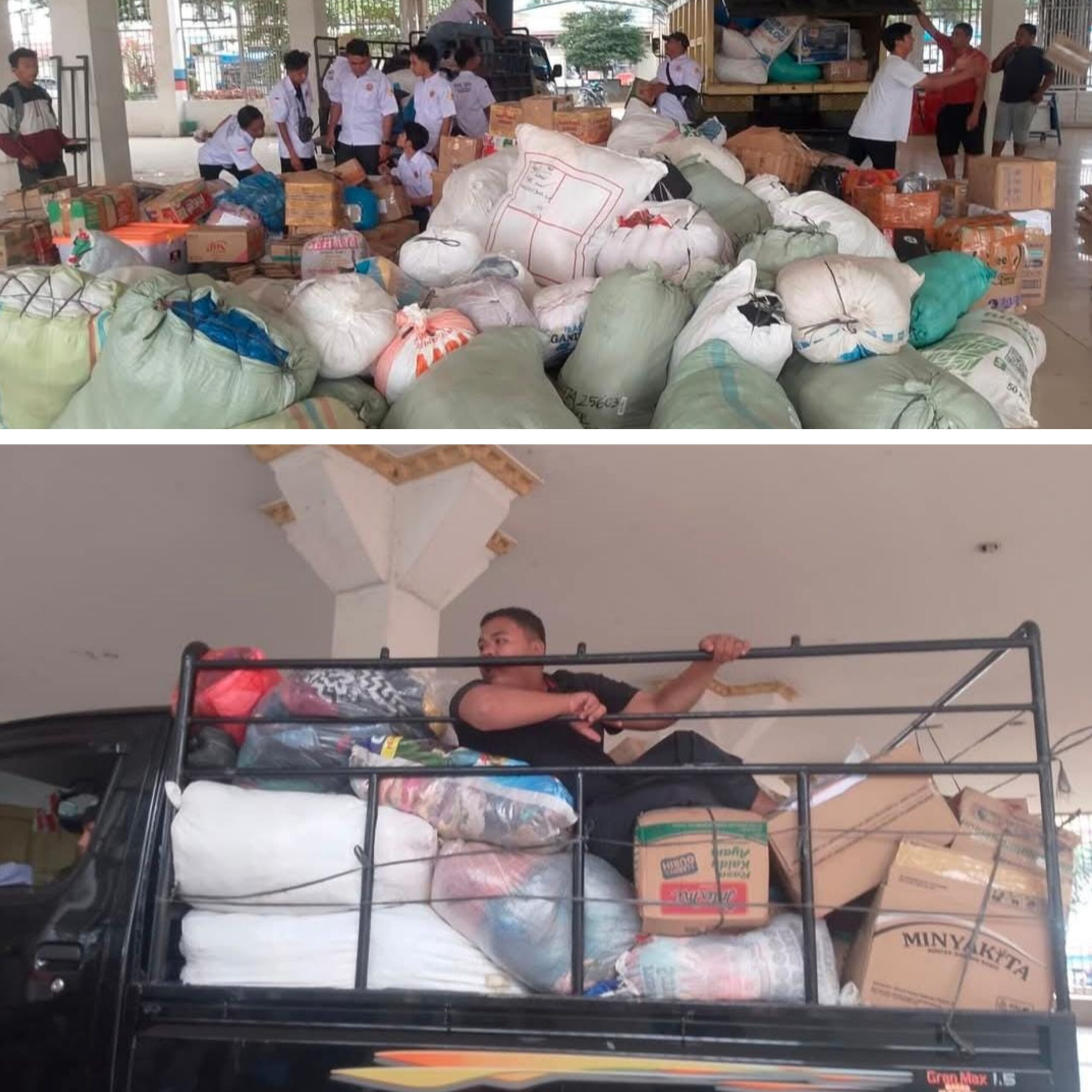 Solidaritas Tanpa Batas:Karang Taruna Labusel Kirim Bantuan Besar untuk Korban Bencana Tapanuli