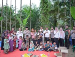 Kapolres Labusel Tinjau Rencana Bedah Rumah dan Santuni Anak Yatim