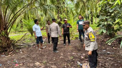 Polsek Bihil Grebek Sarang Narkoba, Plastik Klip Bekas dan Bong Berhasil Diamankan