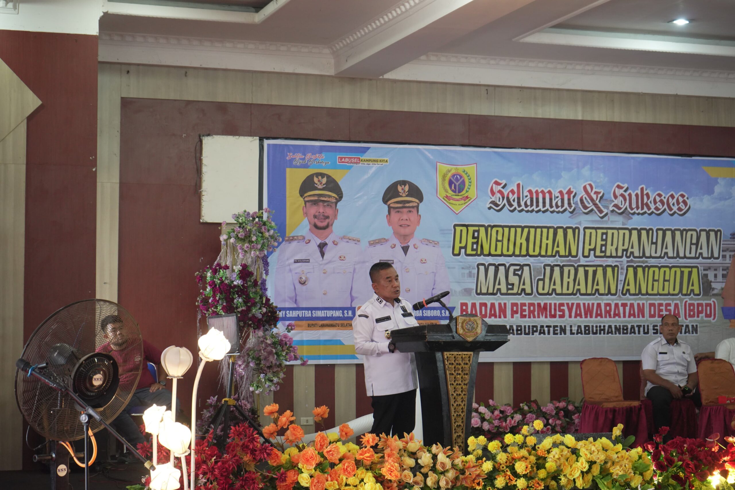 Foto:Prosesi Berlangsung Khidmat di Aula SBBK Kotapinang,(12/11/2025) 