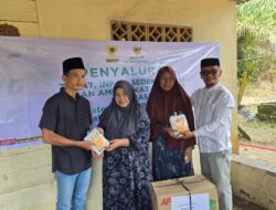 Aksi Nyata BAZNAS Labusel Bagikan Sembako, Hadirkan Harapan Untuk Warga Basilam Baru