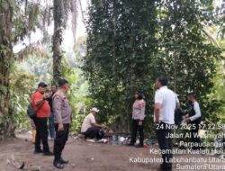 Polsek Kualuh Hulu Razia Sarang Narkoba di Sidua Dua Labura