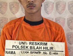 Polsek Bihil Amankan Pengedar Sabu