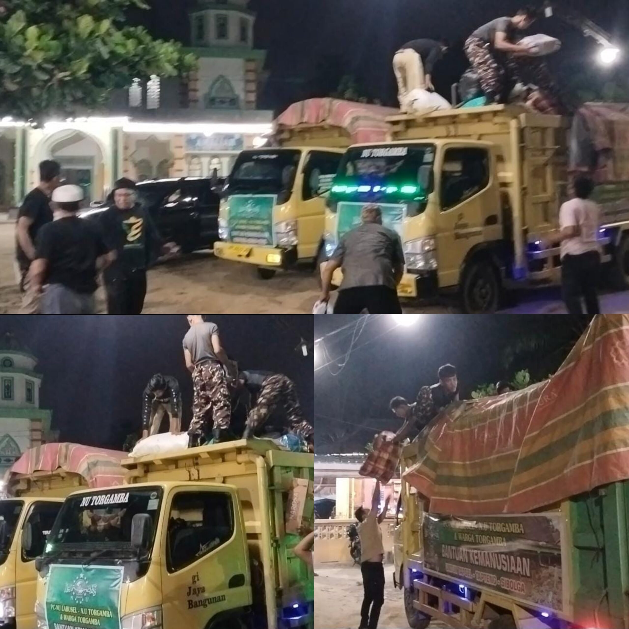 Menebar Cinta di Tengah Derita:PCNU Labuhanbatu Selatan Kirim Bantuan dari Kedalaman Nurani