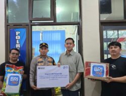 BRI BO Kotapinang Salurkan Bantuan Korban Longsor di Tapanuli melalui Polres Labusel