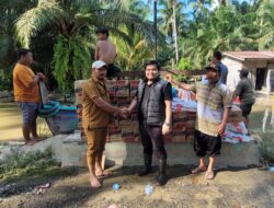 Partai Demokrat Langkat Sumut Terobos Desa Terpencil Terdampak Banjir