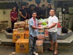 Halona Coffee Salurkan Bantuan Bencana Tapteng Sibolga ke GMNI Labuhanbatu