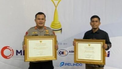 Kapolres Labusel Terima Penghargaan Penegak Hukum Peduli Anak Ajang Anugerah KPAI 2025