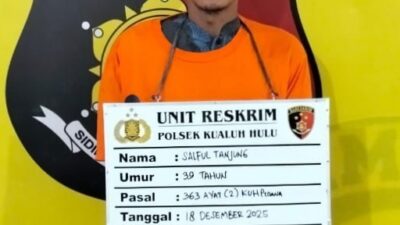 Pelaku Curat Ditangkap Polisi, Satu Rekanya DPO