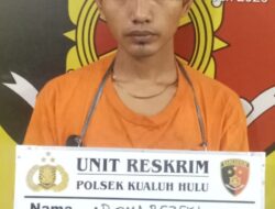 Residivis Narkoba Kembali Ditangkap di Damuli Pekan, Polisi Amankan Sabu 2,31 Gram