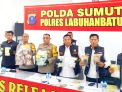 Sabu 4,6 Kg Diamankan Polisi dari Tangan Resedivis Lapas Tanjung Gusta Medan