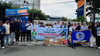 Toleransi Antarumat Beragama, Gereja dan Mahasiswa Berbagi Takjil Buka Puasa