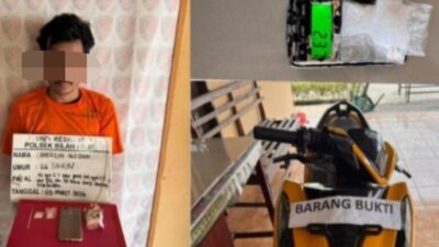 Warga Panai Hulu Ditangkap Polsek Bihil Karena Sabu