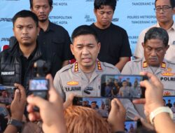Berantas Kriminalitas, Polres Metro Tangerang Kota Ungkap 52 Kasus 3C Dengan 37 Tersangka
