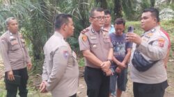 Kapolsek Bilah Hulu Monitoring Langsung Lokasi Sabung Ayam di Lingga Tiga Sigambal