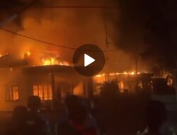 Bangunan PT Agrinas di Labura Dibakar Masa, Diduga Buntut Konflik Aparat dengan Warga Sipil, 1 Korban Jiwa