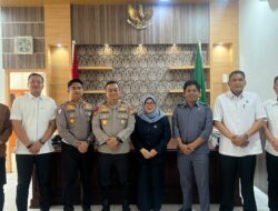 Polres Rohil Sambangi PN Kelas IB, Bahas Penegakan Hukum dan Implementasi KUHAP Baru