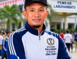 Bung Abdul Karim Hasibuan Jabat Manager Tim Kesebelasan Porprovsu  