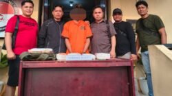 Warga Jatim Diamankan Intel Kodim 0209/LB Bawa 4 Kg Sabu
