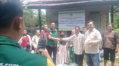 Kelompok Tani Talsim Pilar Sejahtera Terima CSR dari PT Siringo- Ringo Labuhanbatu