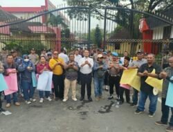 Polri Bersama Masyarakat, Polda Sumut Terima Aksi Damai Aliansi Wartawan Simalungun