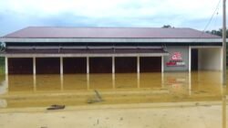 Luapan Air Hujan, Kepung Kopdes Merah Putih di Labuhanbatu