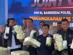 1,16 Ton Ketamin dari Selat Malaka Dibongkar, Kapolri: Kado Terindah 2 Tahun Prabowo Gibran 